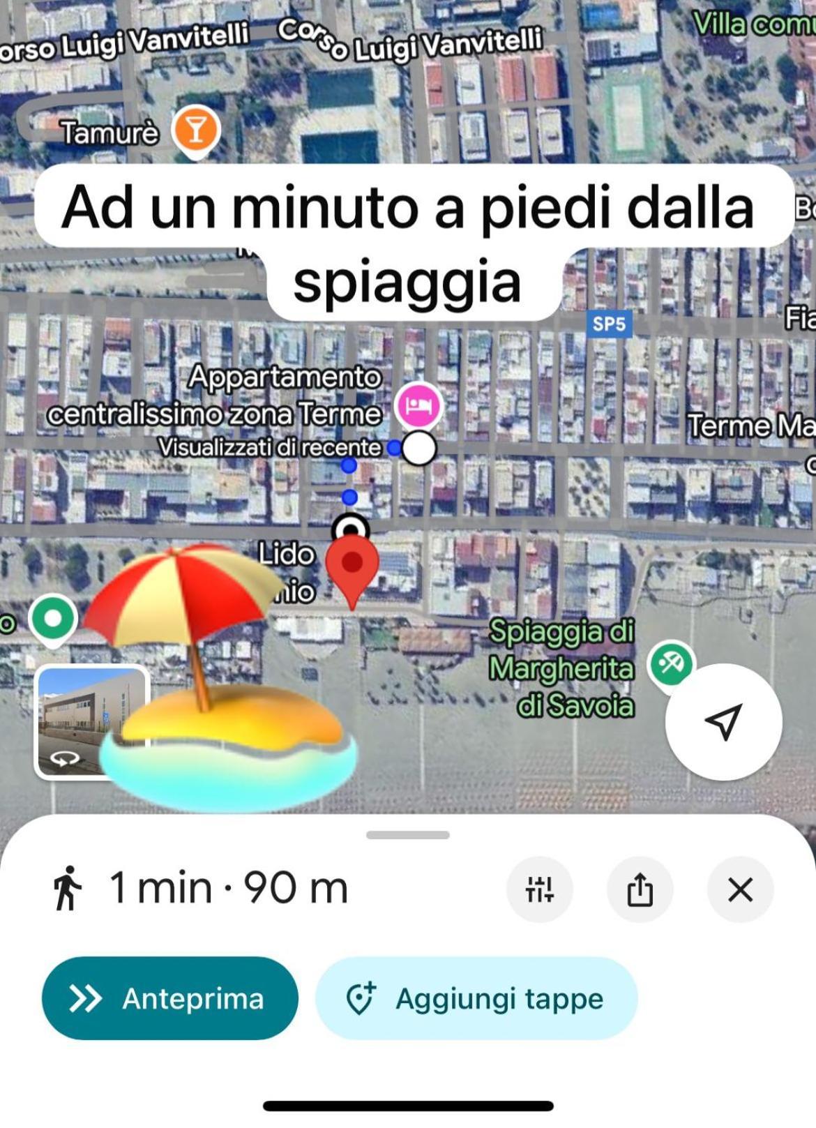 Appartamento Centralissimo Zona Terme Margherita Di Savoia Extérieur photo